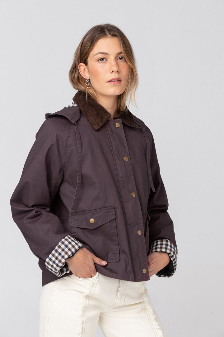 WATERPROOF PARKA WITH HOOD