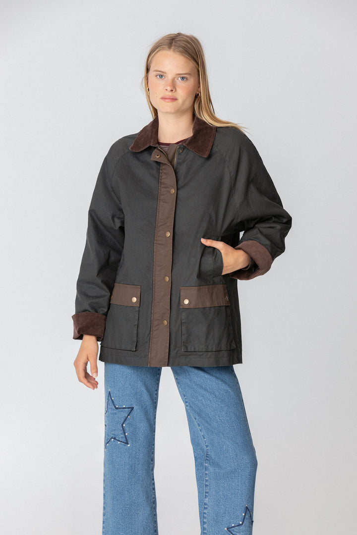 CONTRAST WATERPROOF PARKA