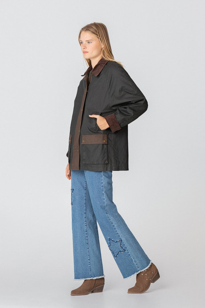 CONTRAST WATERPROOF PARKA