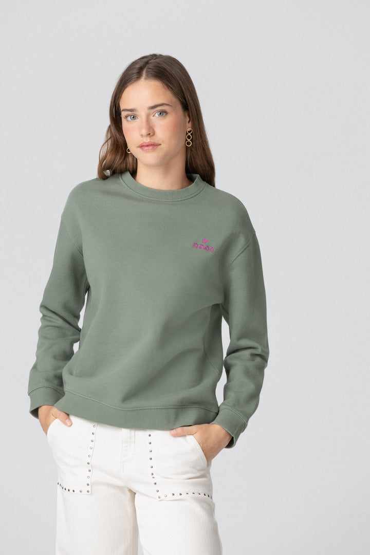 SWEATSHIRT BORDADO MEIO-DIA