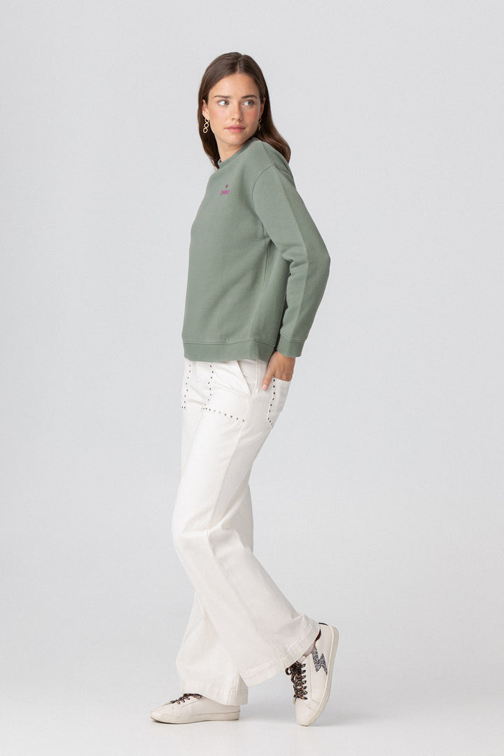 SWEATSHIRT BORDADO MEIO-DIA