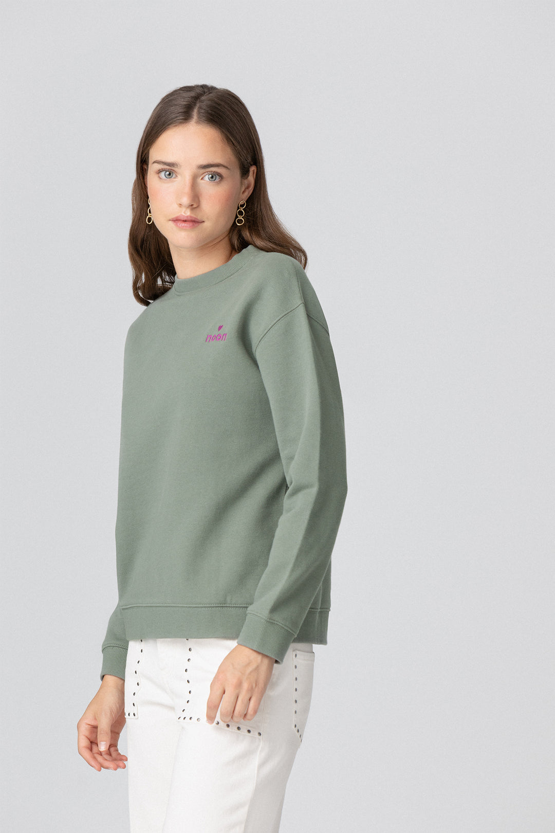 SWEATSHIRT BORDADO MEIO-DIA