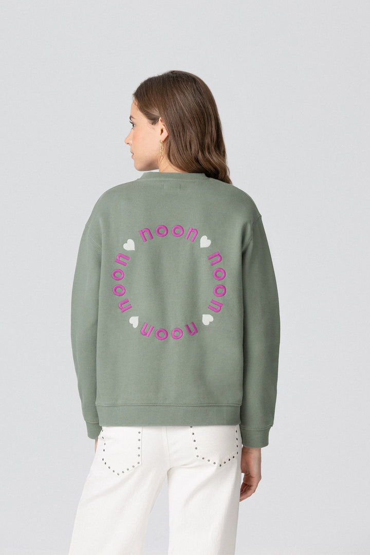 SWEATSHIRT BORDADO MEIO-DIA