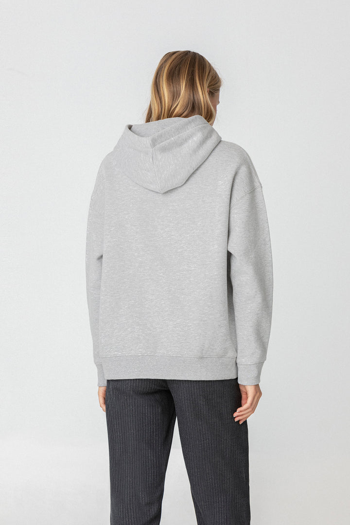 SWEATSHIRT COM CAPUZ DO MEIO-DIA