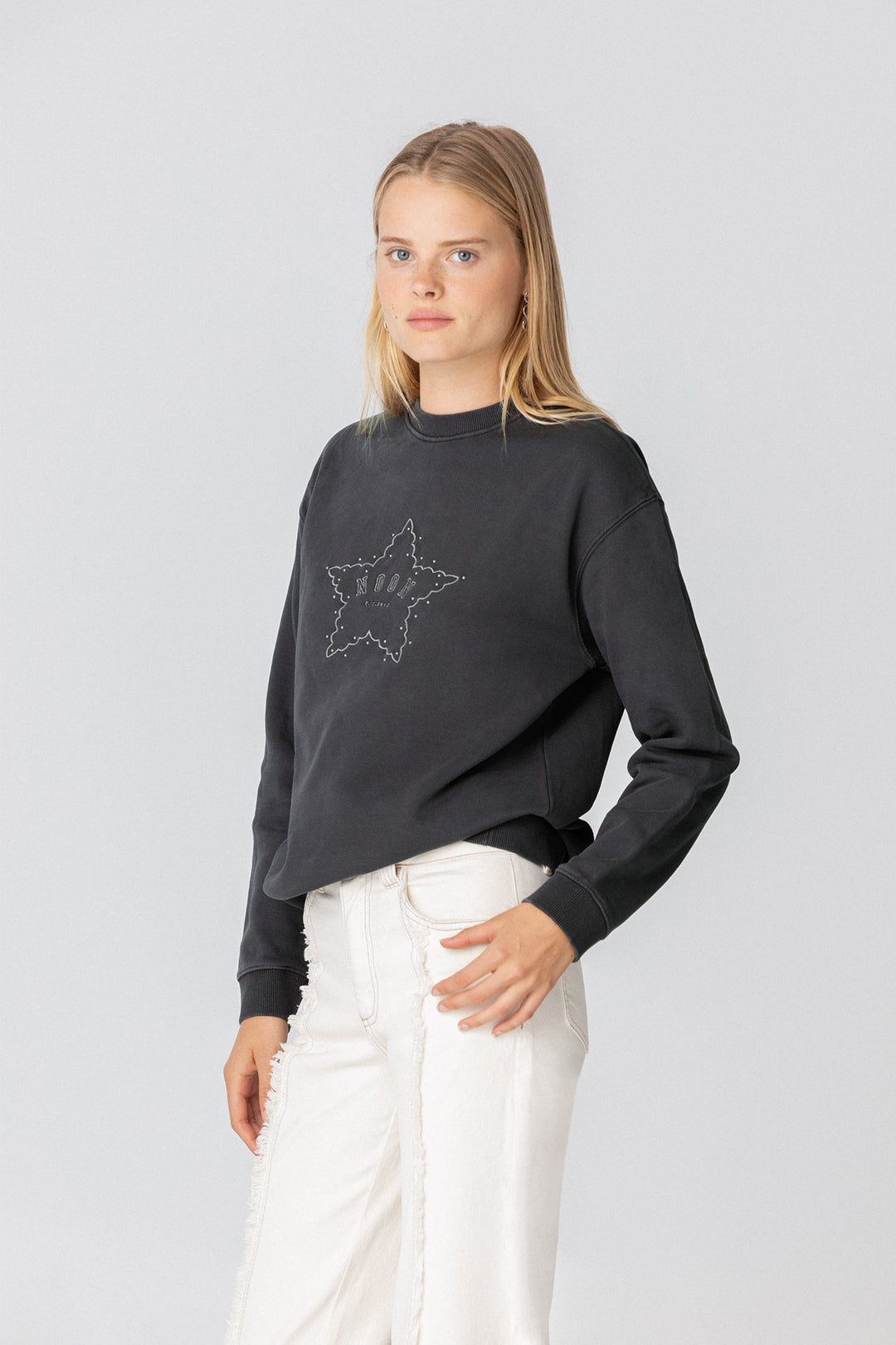 Moletom com estampa de estrelas