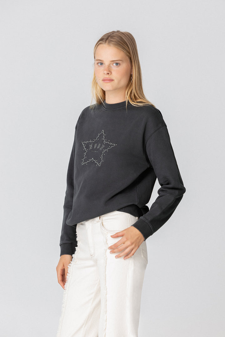 Moletom com estampa de estrelas