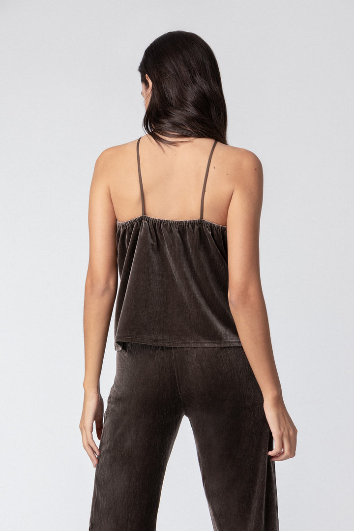 TOP ABERTURA TERCIOPELO