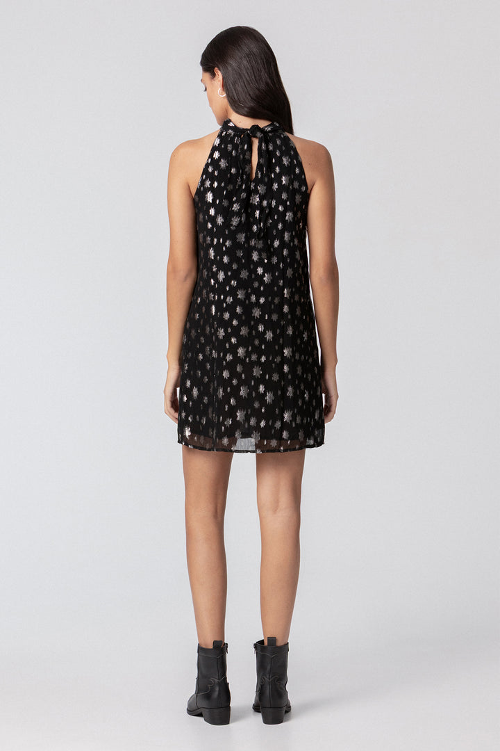 VESTIDO HALTER ESTRELLAS