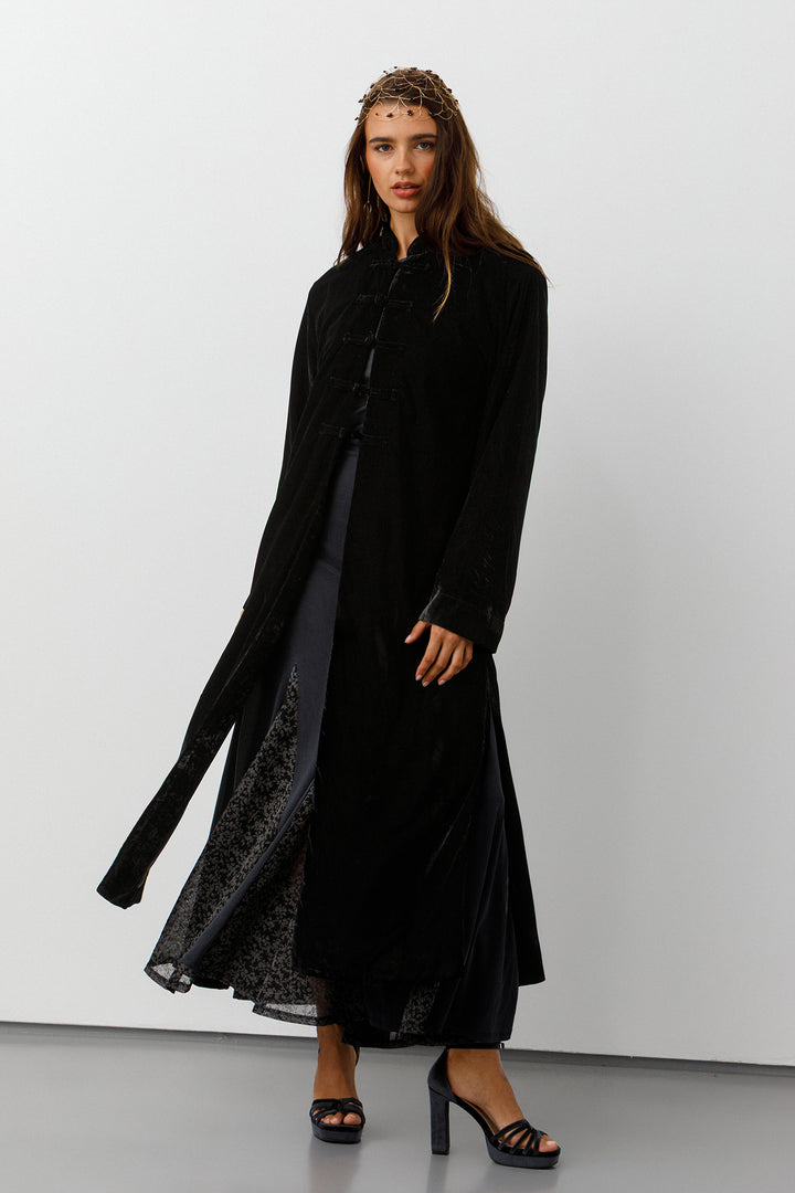 KIMONO LARGO TERCIOPELO