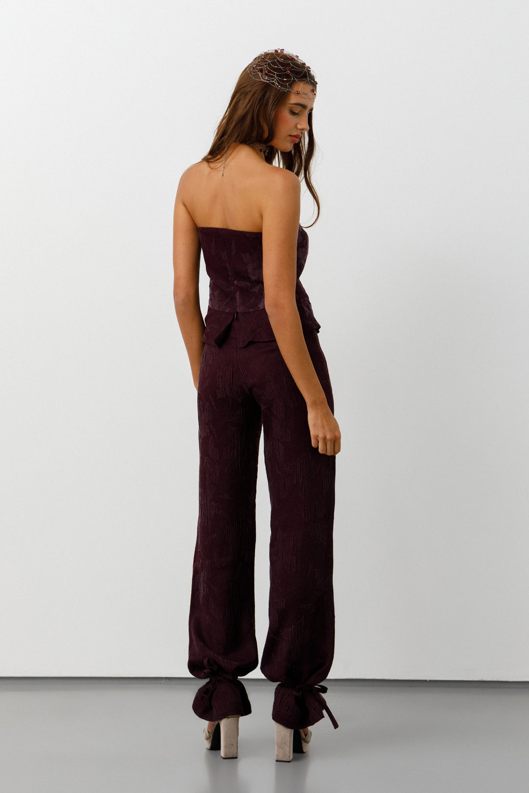PANTALON RECTO EFECTO BOMBACHO ISI