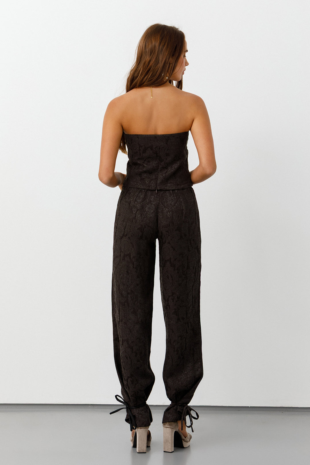 PANTALON RECTO EFECTO BOMBACHO SOL
