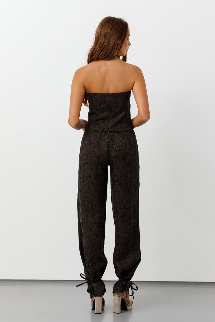 PANTALON RECTO EFECTO BOMBACHO SOL