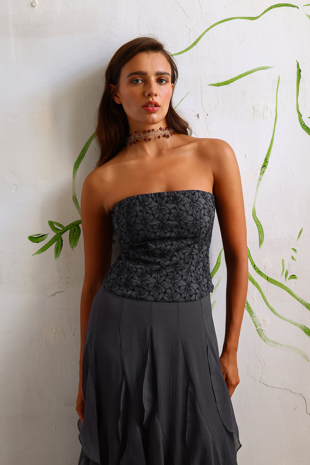 TOP BANDEAU FLORES ISABEL