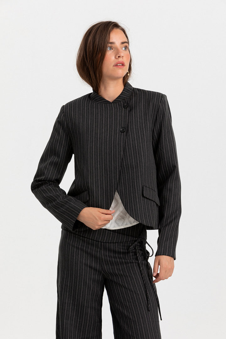 BLAZER CRUZADA RAYAS