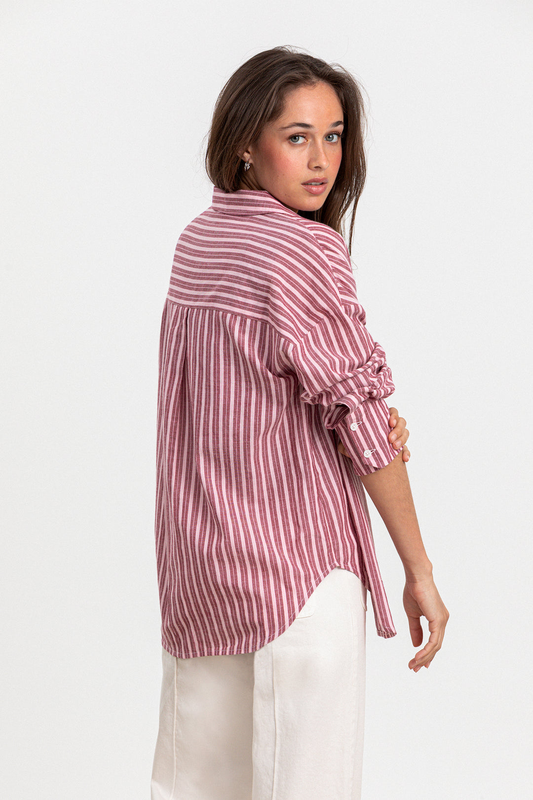 STRIPED COTTON SHIRT