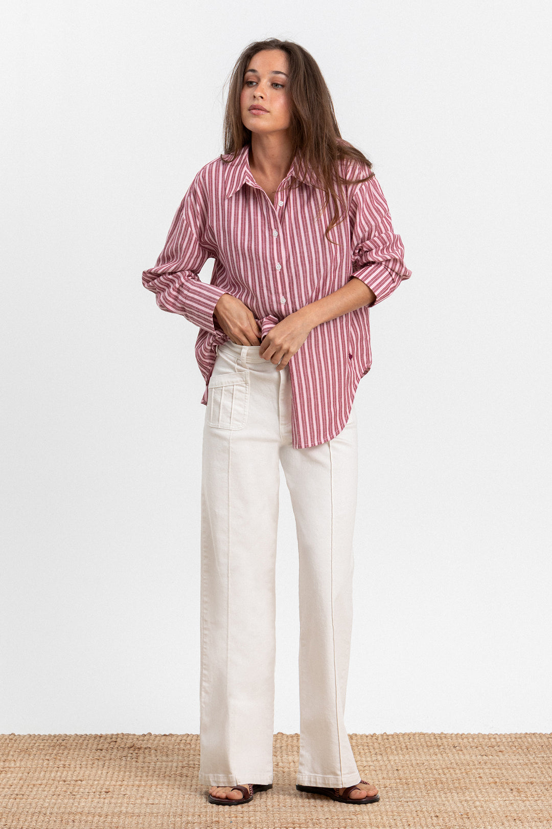STRIPED COTTON SHIRT