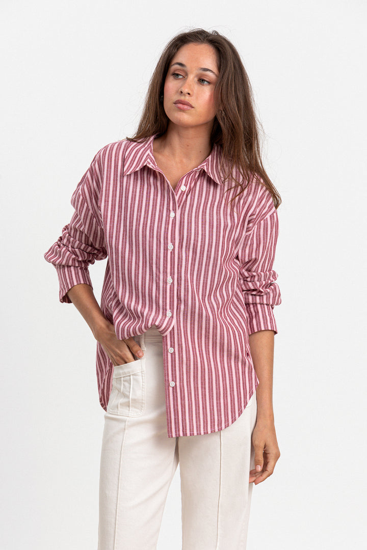 STRIPED COTTON SHIRT
