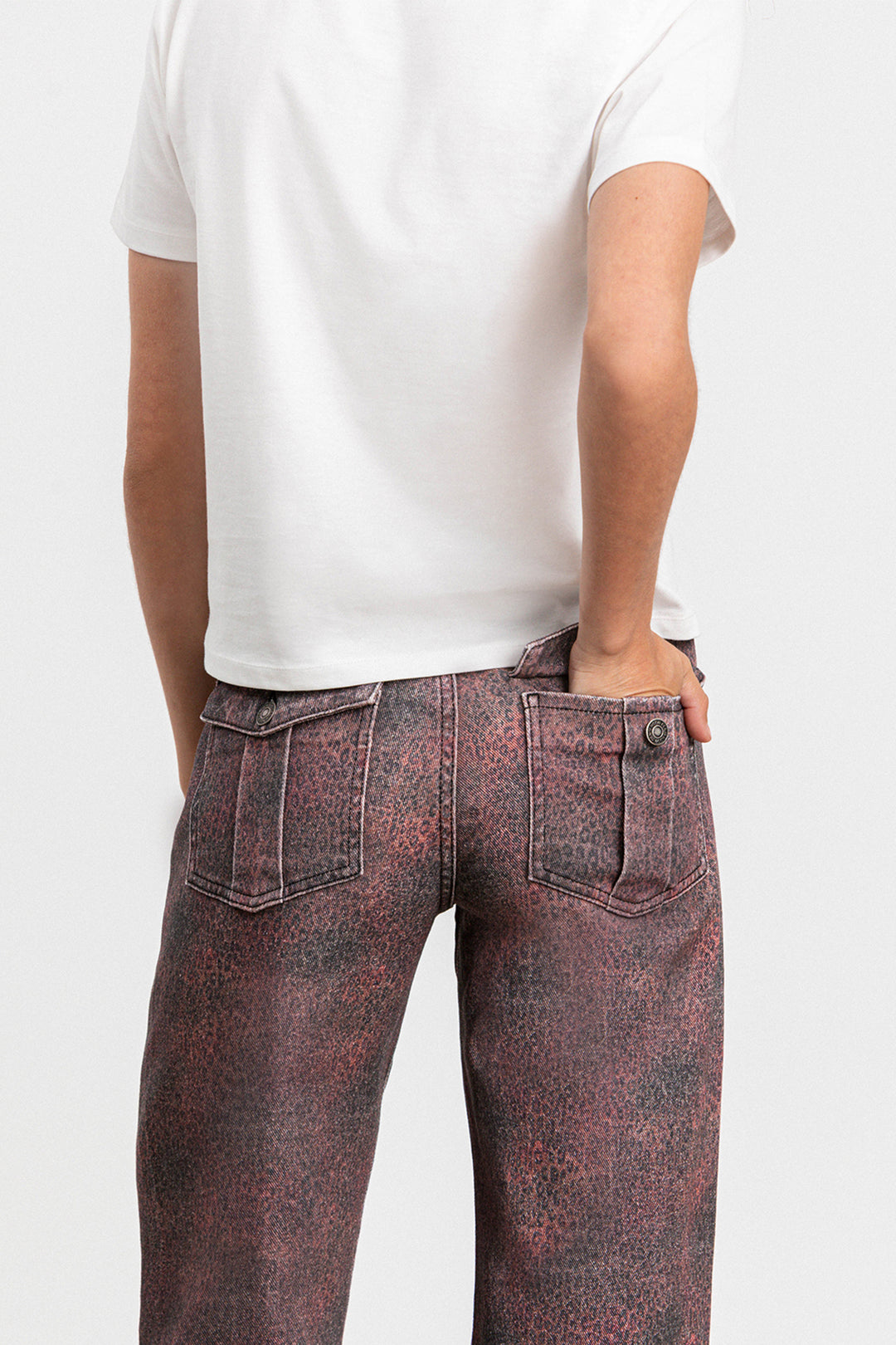STAR STUDDED COTTON T-SHIRT