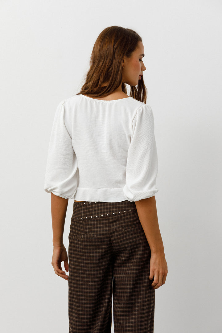 CAMISOLA COM DECOTE EM V