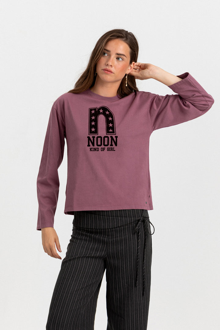 CAMISETA NOON FLOCADO