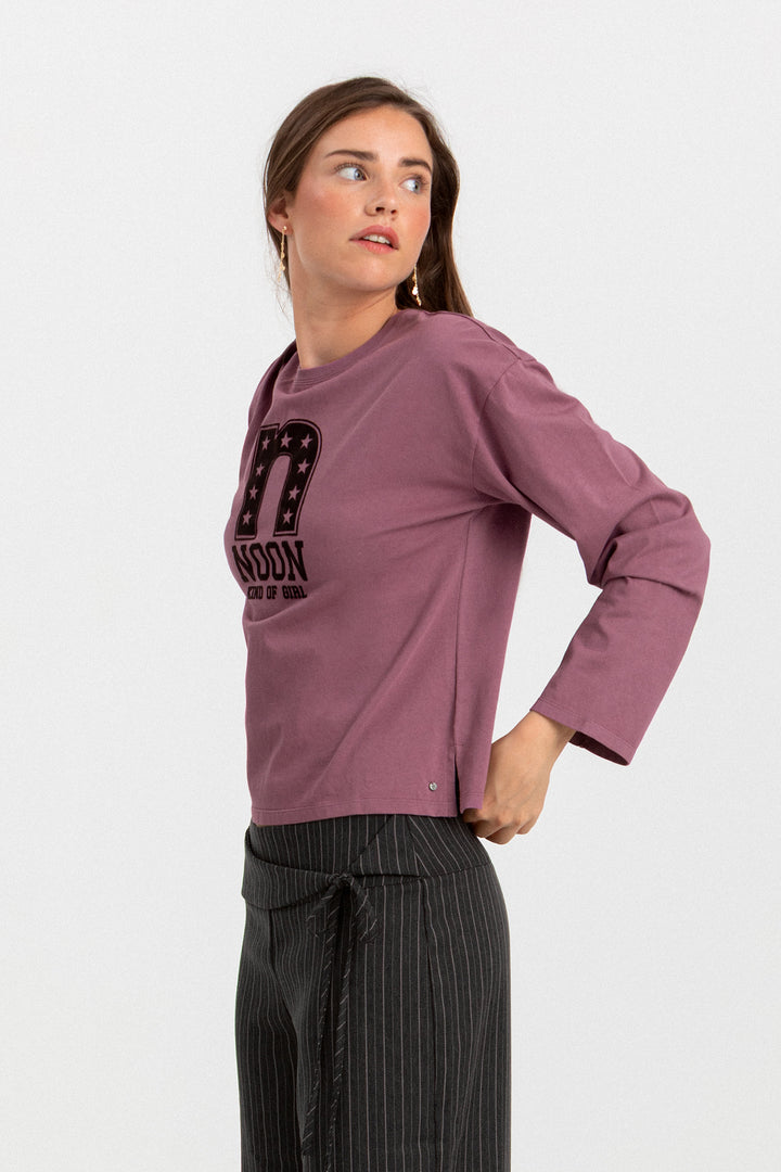 CAMISETA NOON FLOCADO