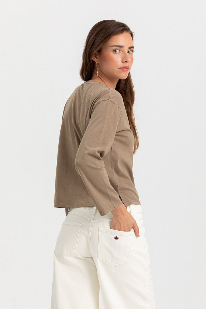 CAMISETA NOON FLOCADO