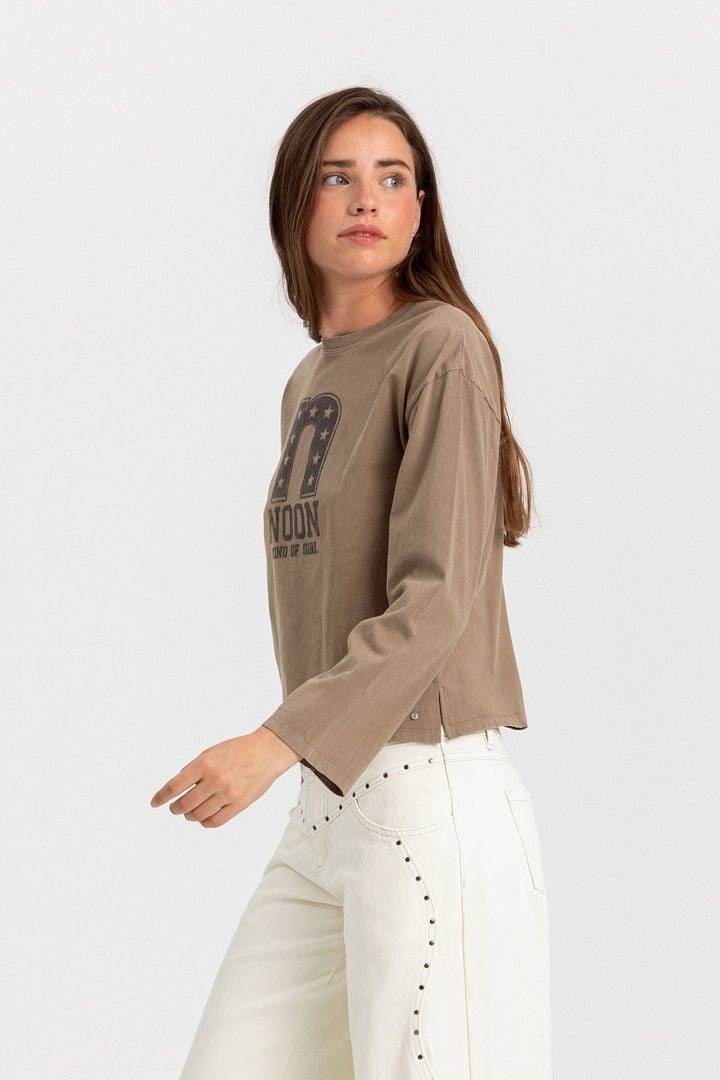 CAMISETA NOON FLOCADO