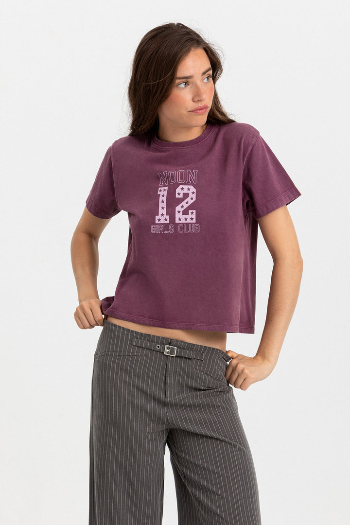 PRINT NOON T-SHIRT