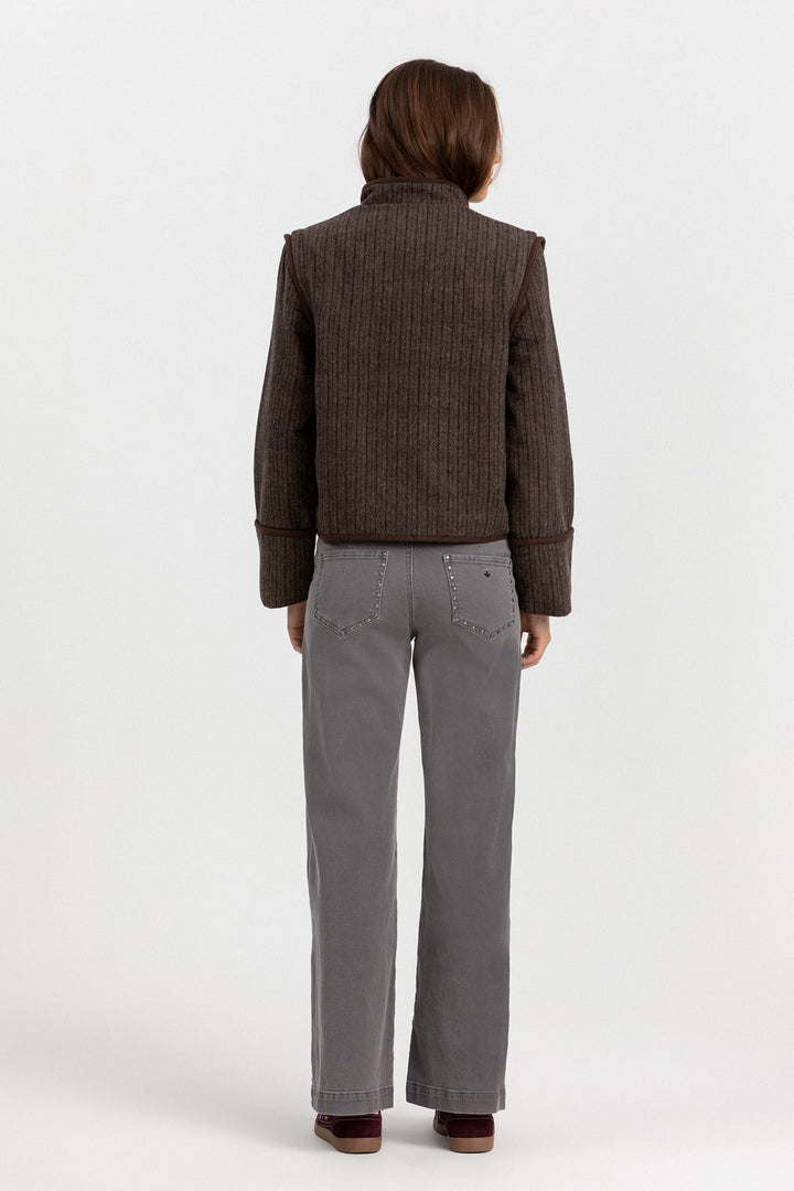 CHAQUETA AUSTRIACA RAYAS ESPIGA