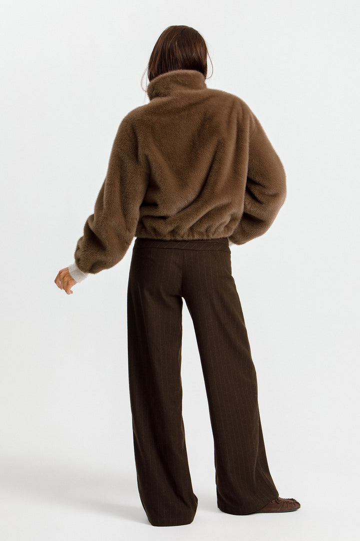 CHAQUETA PELO BOLSILLOS