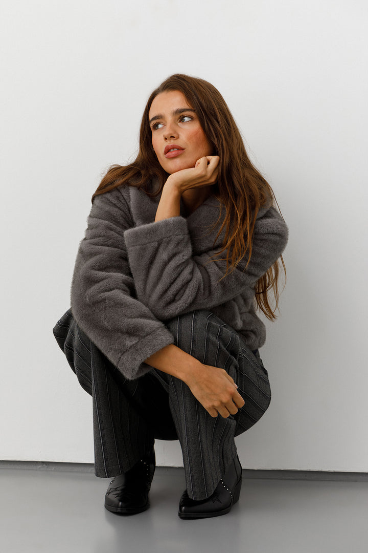 CHAQUETA PELO CUELLO