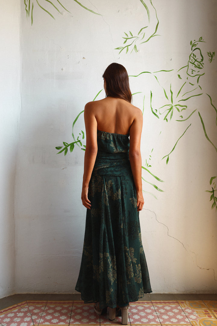 FALDA MIDI GODETS GRETA