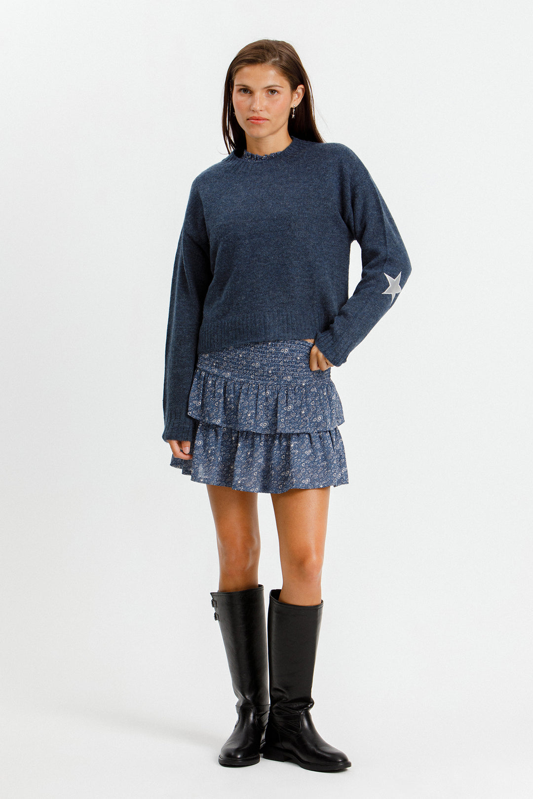FALDA MINI ESTAMPADA