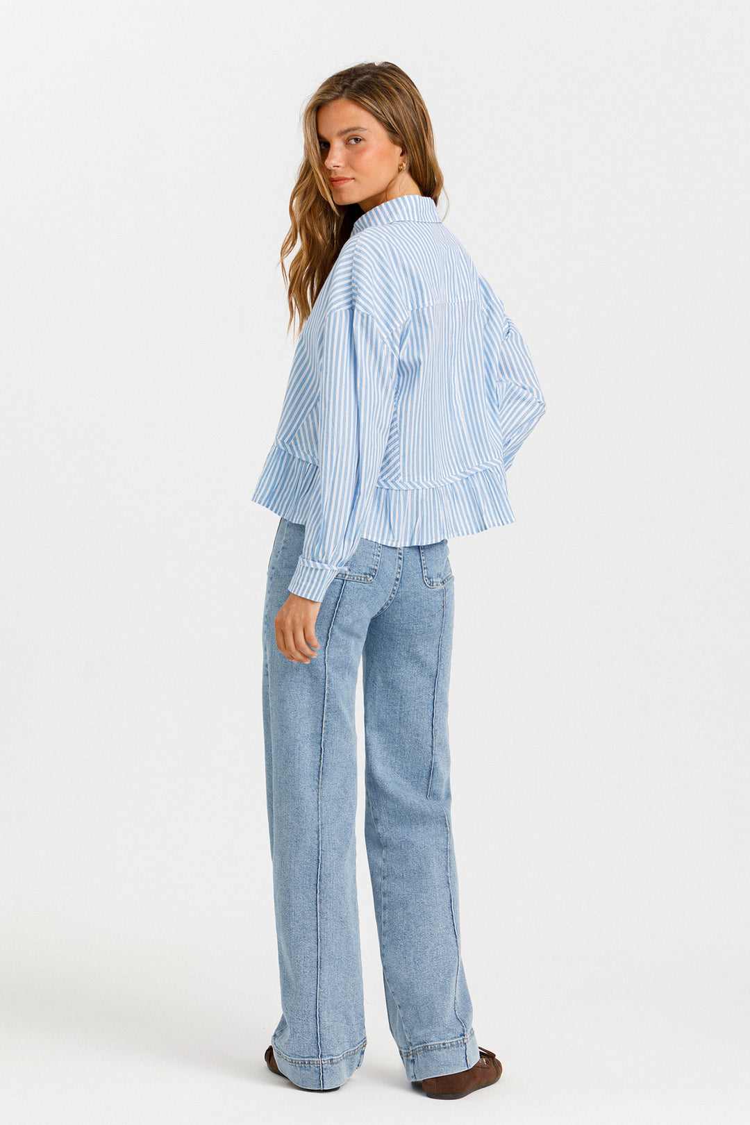 BASIC JEANS DENIM STITCHING