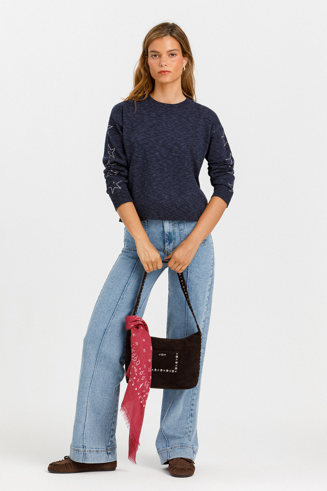 BASIC JEANS DENIM STITCHING