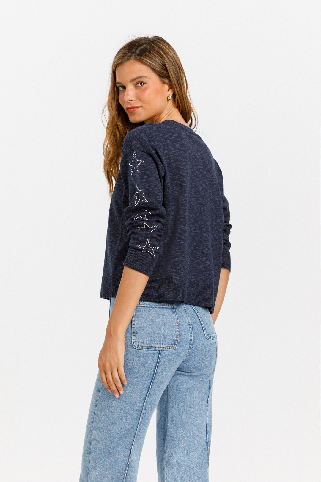 BASIC JEANS DENIM STITCHING