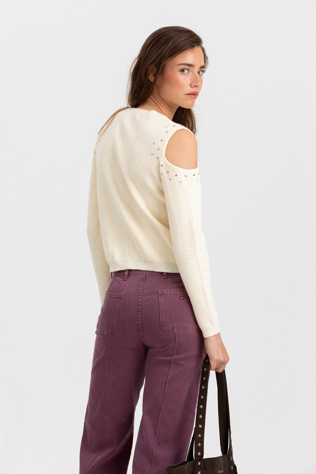 JEANS CULOTTE BASIC COSTURAS
