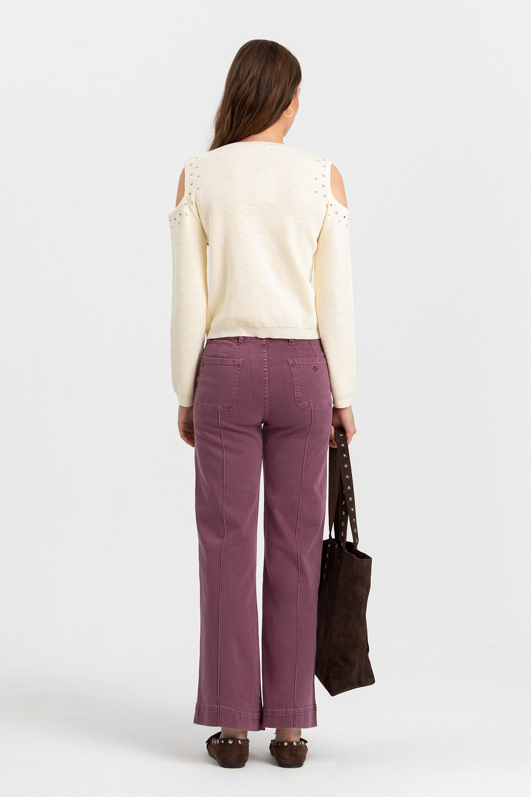 JEANS CULOTTE BASIC COSTURAS