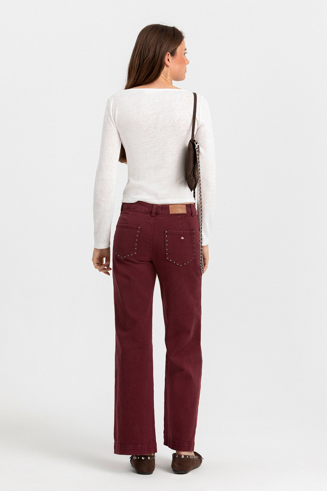 JEANS CULOTTE BOLSILLOS TACHAS