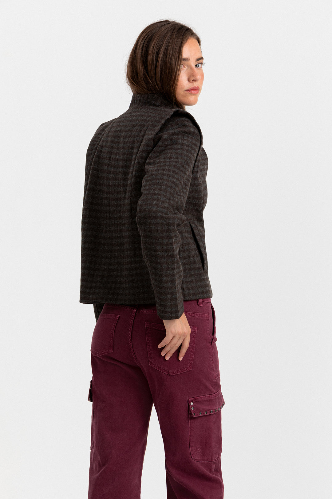 JEANS CULOTTE CARGO TACHAS