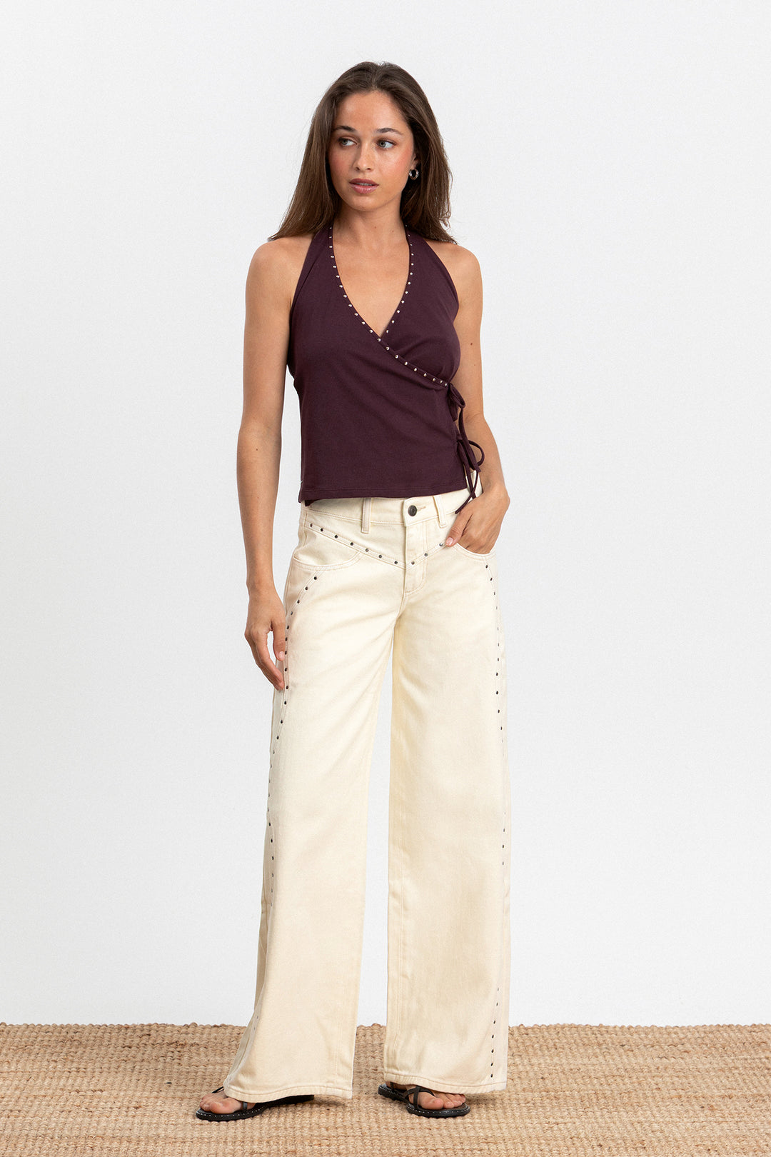 JEANS ONDAS CANESU TACHAS