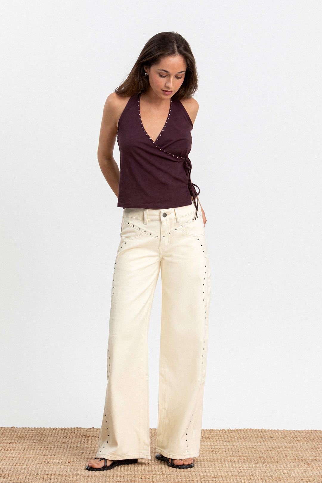 JEANS ONDAS CANESU TACHAS