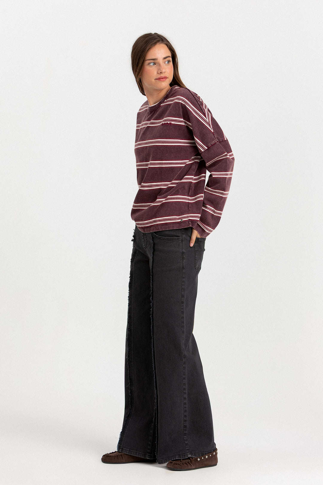 JEANS RELAXED CINTURA ANCHA