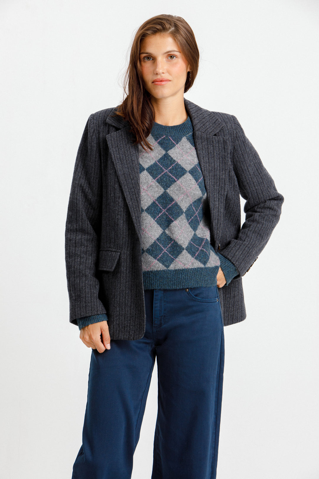 JEANS RELAXED PARCHE ESTRELLAS