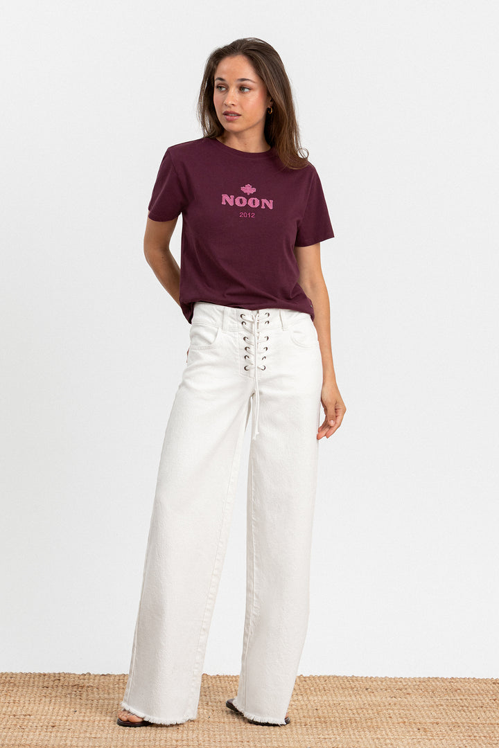 JEANS WIDELEG LAZADA DETALLE CUERDAS