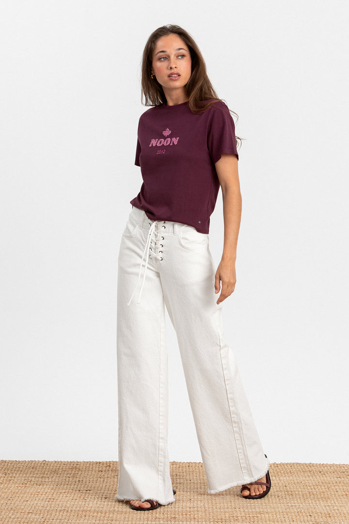 JEANS WIDELEG LAZADA DETALLE CUERDAS