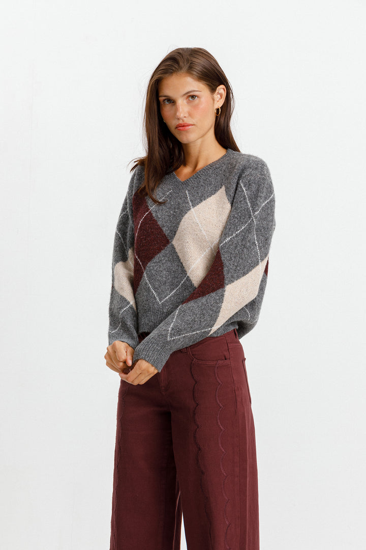 JERSEY CUELLO PICO ROMBOS