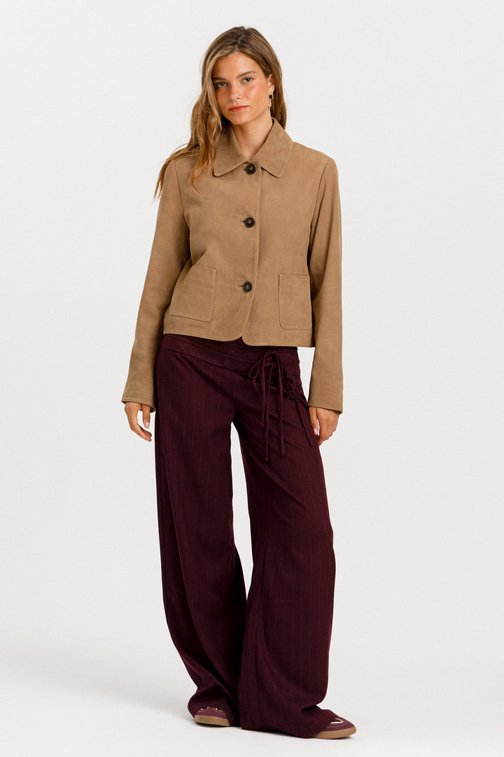 PANTALON ANCHO RAYAS LAZOS