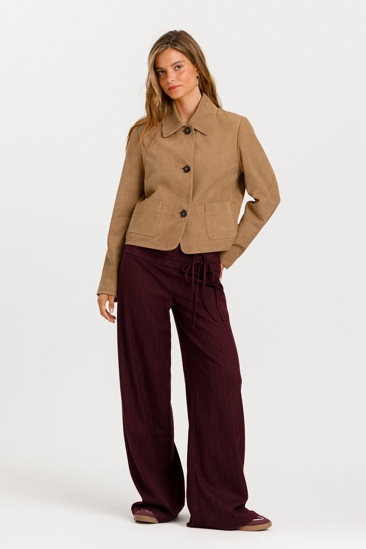 PANTALON ANCHO RAYAS LAZOS