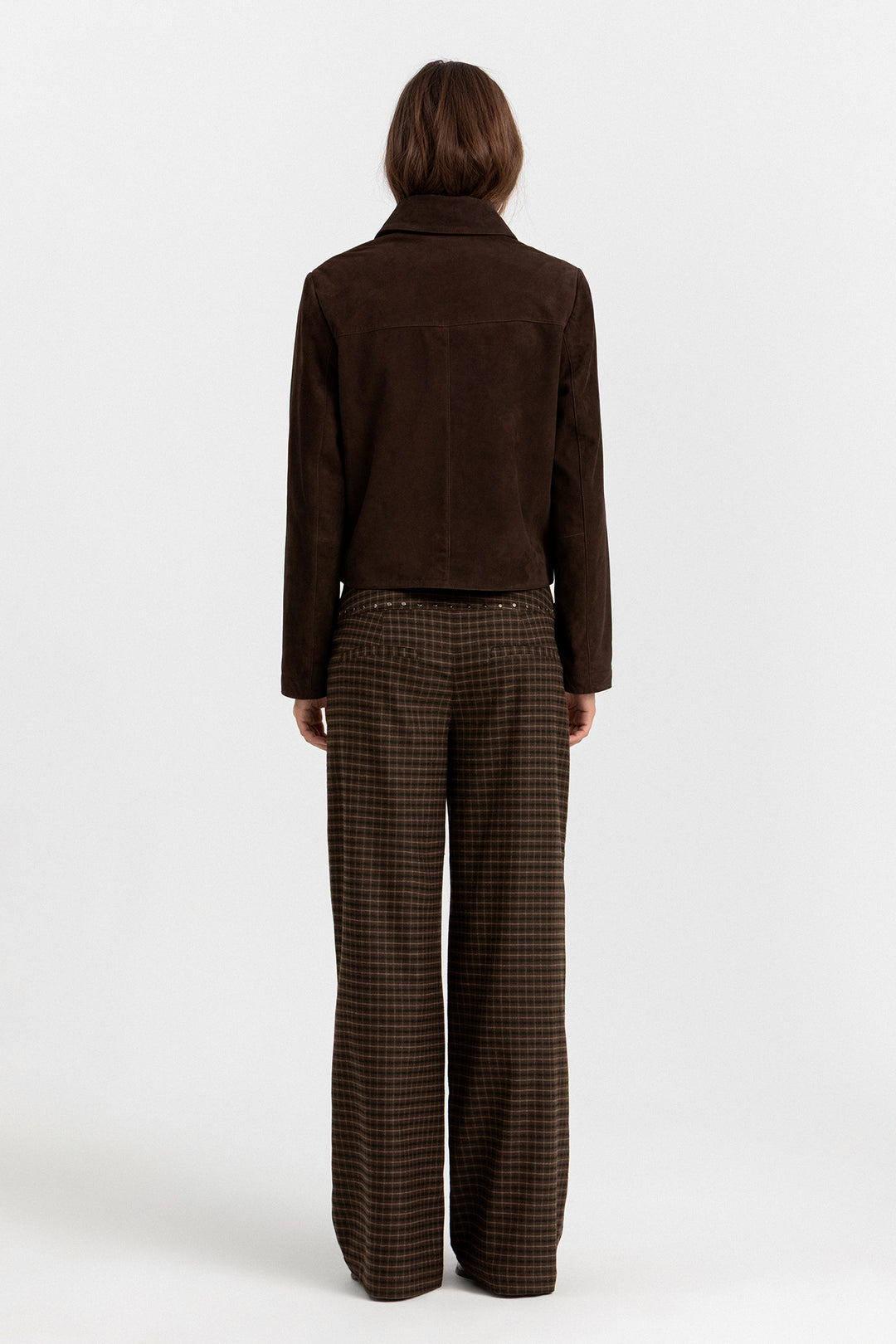 PANTALON ANCHO TACHAS CUADROS